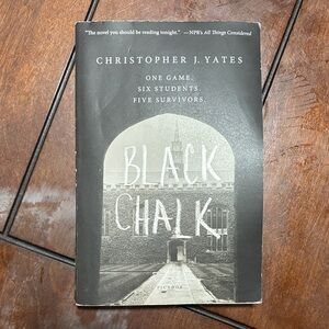 Black Chalk by Christopher J. Yates Book